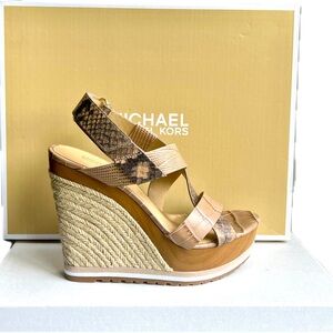 Michael Kors Mackay Wedge - Women's Size 5.5